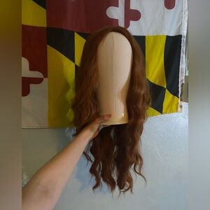 Long Wavy Red Hair Wig